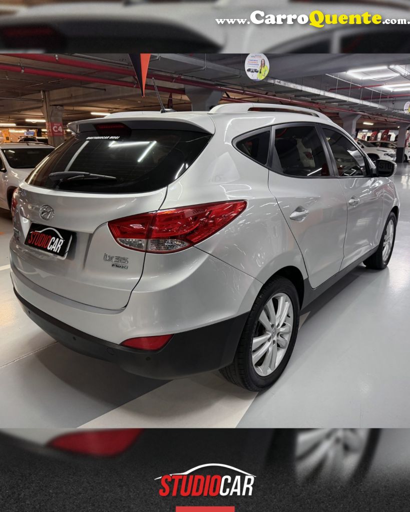 HYUNDAI   IX35 GLS 2.0 16V 2WD FLEX AUT.   PRATA 2015 2.0 FLEX - Loja