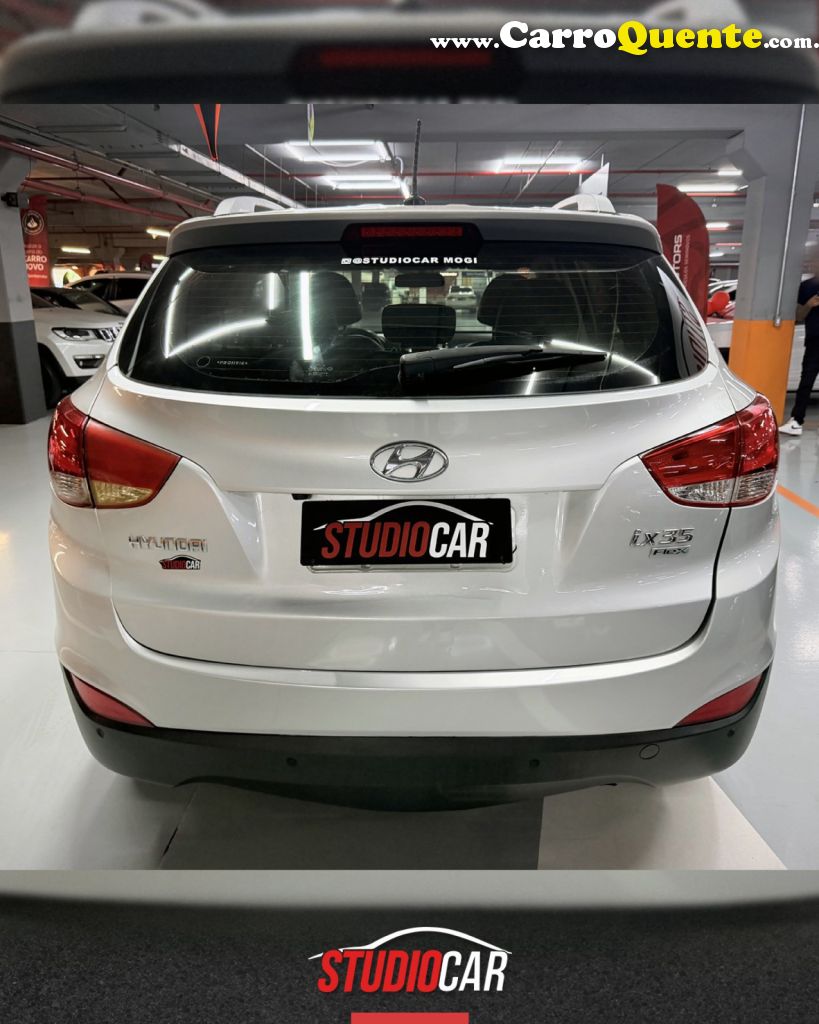 HYUNDAI   IX35 GLS 2.0 16V 2WD FLEX AUT.   PRATA 2015 2.0 FLEX - Loja