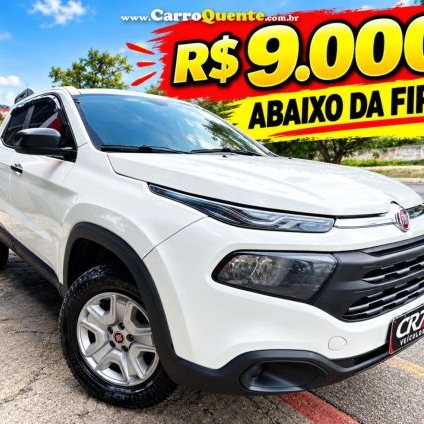 FIAT   TORO FREEDOM 1.8 16V FLEX AUT.   BRANCO 2018 1.8 FLEX