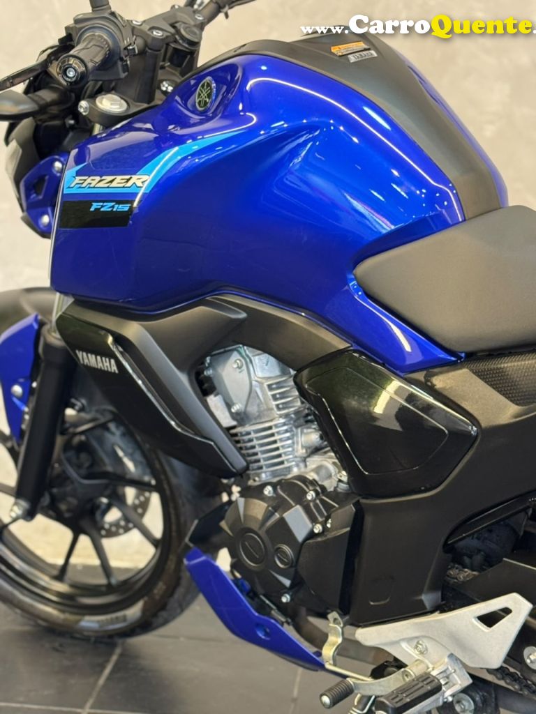 YAMAHA    FZ15 FAZER ABS   AZUL 2025 149 FLEX - Loja