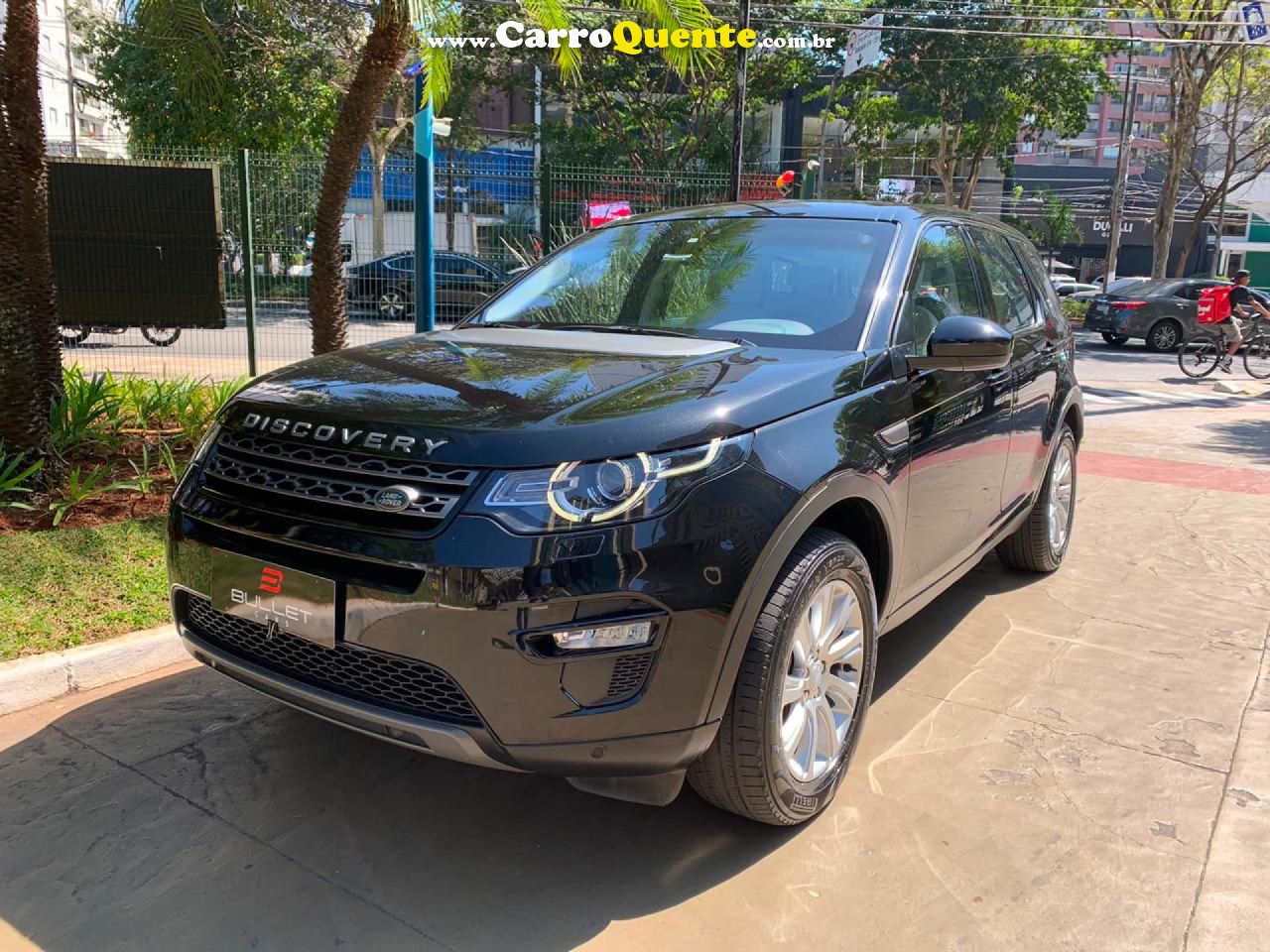 LAND ROVER   2.0 16V TD4 TURBO DIESEL SE 4P AUTOMÁTICO   PRETO 2018 2.0 DIESEL - Loja