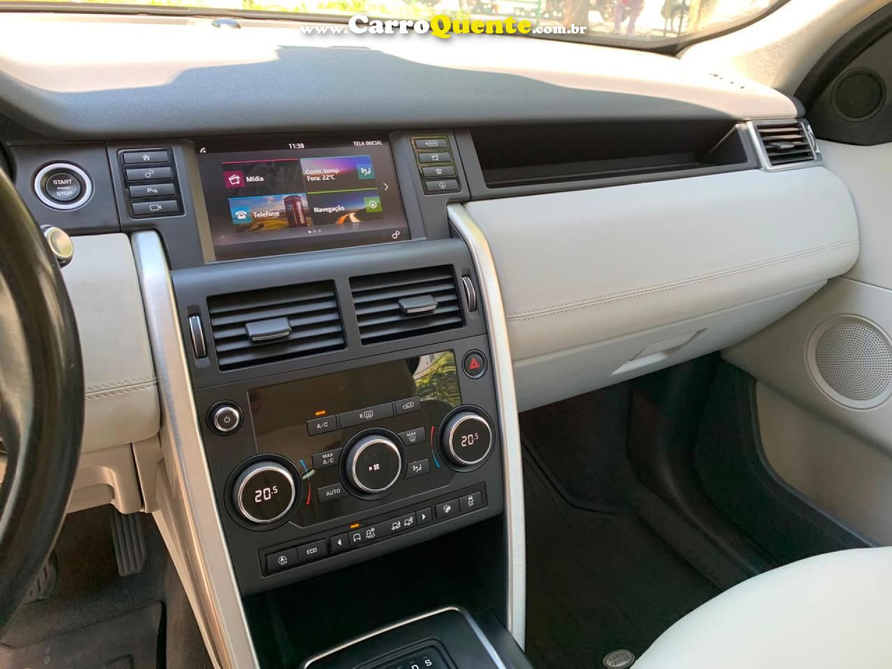 LAND ROVER   2.0 16V TD4 TURBO DIESEL SE 4P AUTOMÁTICO   PRETO 2018 2.0 DIESEL - Loja