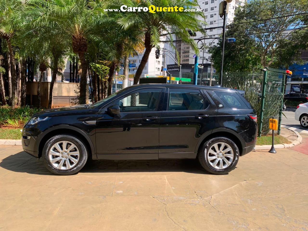 LAND ROVER   2.0 16V TD4 TURBO DIESEL SE 4P AUTOMÁTICO   PRETO 2018 2.0 DIESEL - Loja