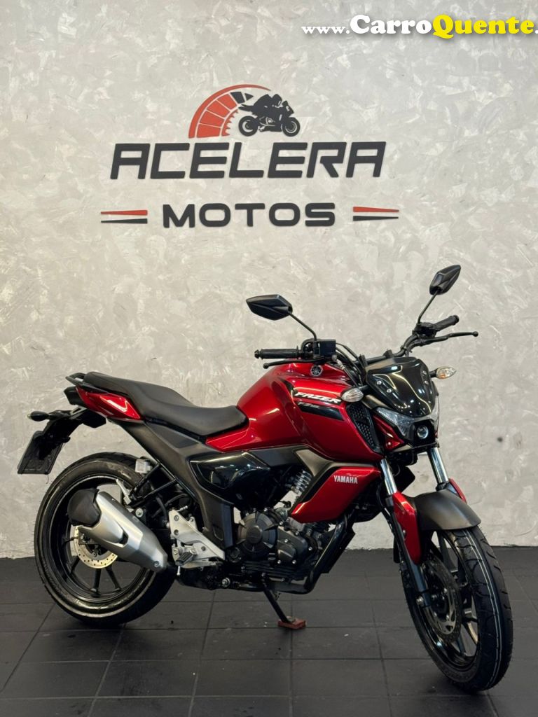 YAMAHA    FZ15 FAZER ABS   VERMELHO 2024 150 FLEX - Loja