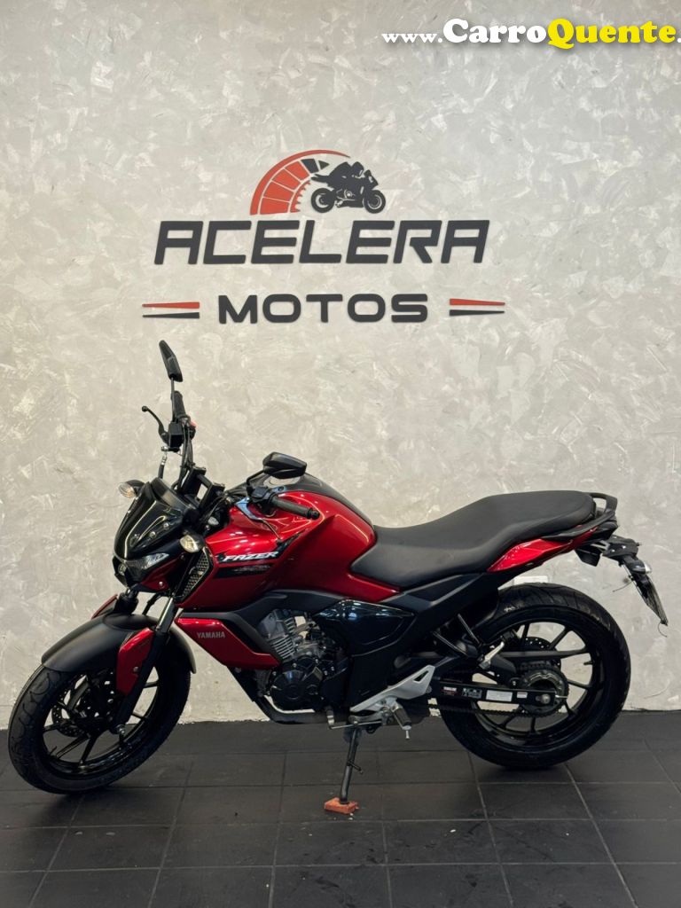 YAMAHA    FZ15 FAZER ABS   VERMELHO 2024 150 FLEX - Loja
