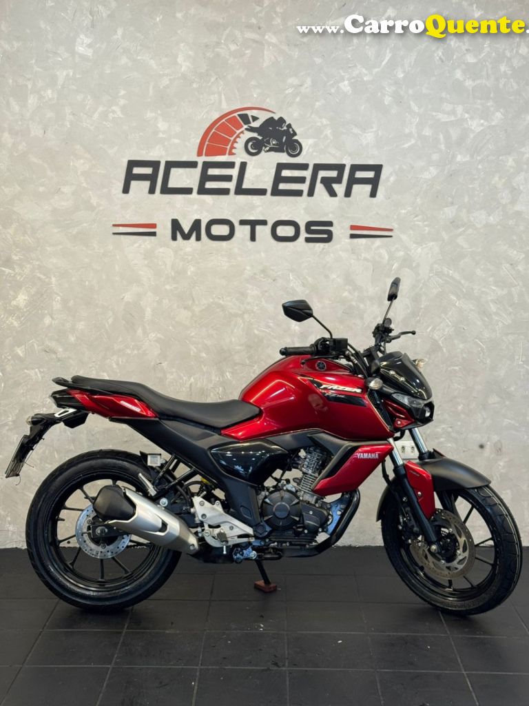YAMAHA    FZ15 FAZER ABS   VERMELHO 2024 150 FLEX - Loja