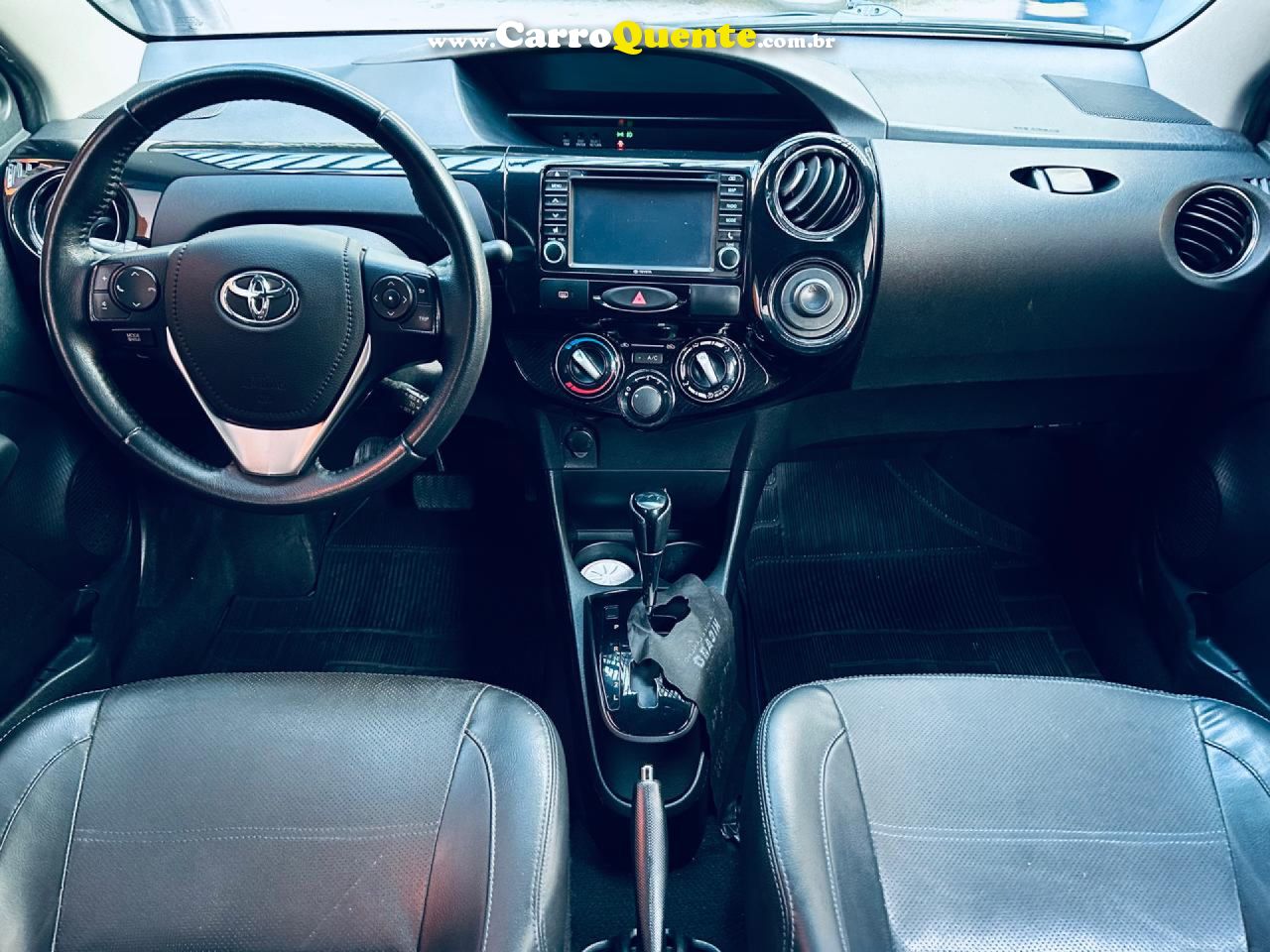 TOYOTA   ETIOS PLATINUM SED. 1.5 FLEX 16V 4P AUT.   BRANCO 2018 1.5 FLEX - Loja
