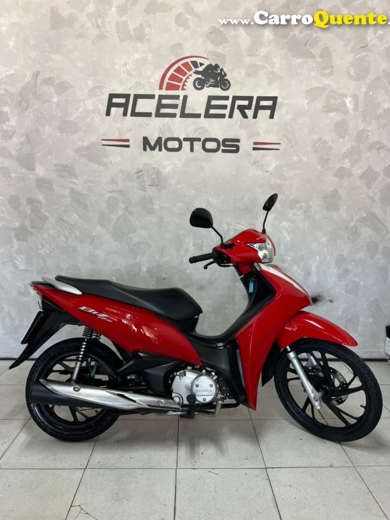 HONDA   BIZ 125   VERMELHO 2024 125 FLEX - Loja