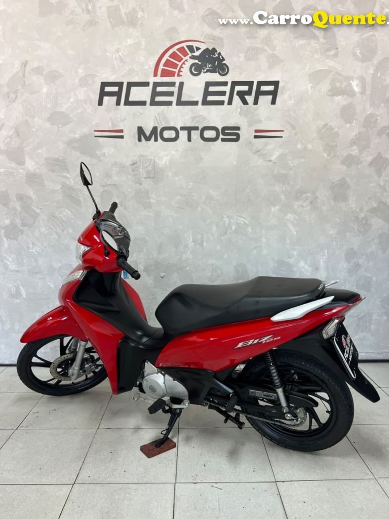 HONDA   BIZ 125   VERMELHO 2024 125 FLEX - Loja