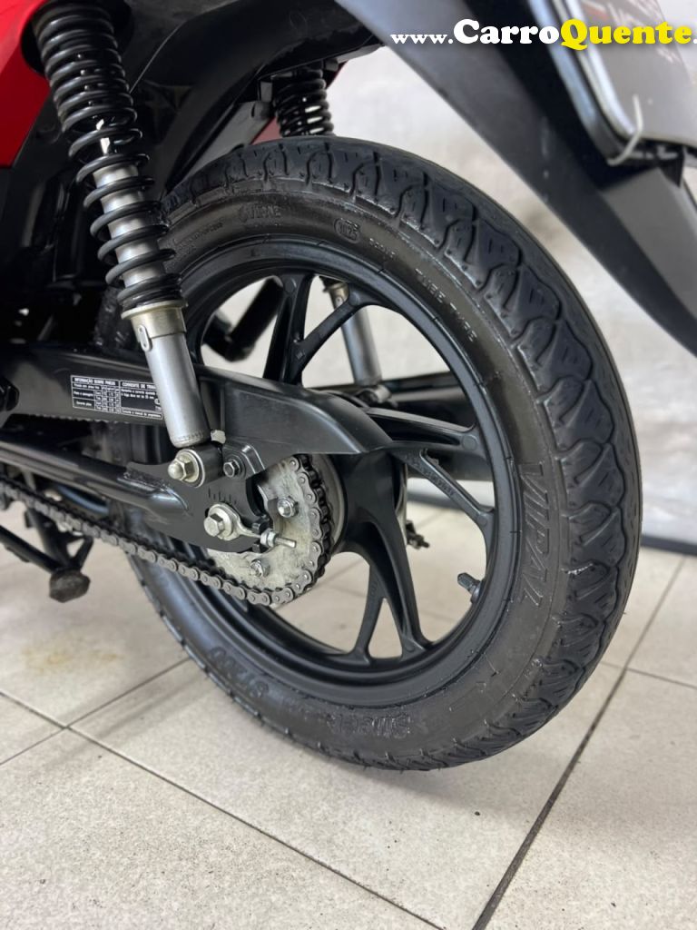 HONDA   BIZ 125   VERMELHO 2024 125 FLEX - Loja