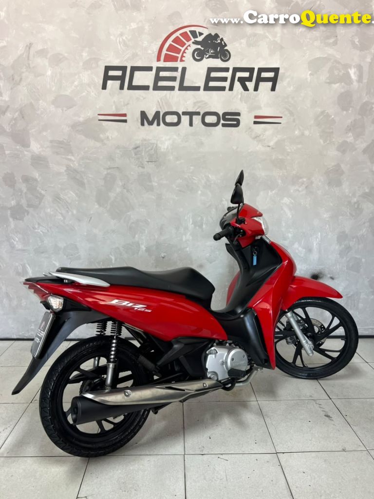 HONDA   BIZ 125   VERMELHO 2024 125 FLEX - Loja