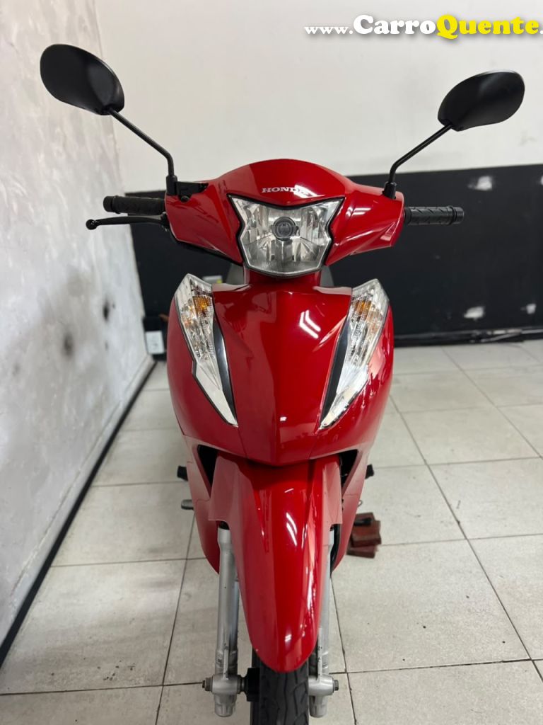 HONDA   BIZ 125   VERMELHO 2024 125 FLEX - Loja