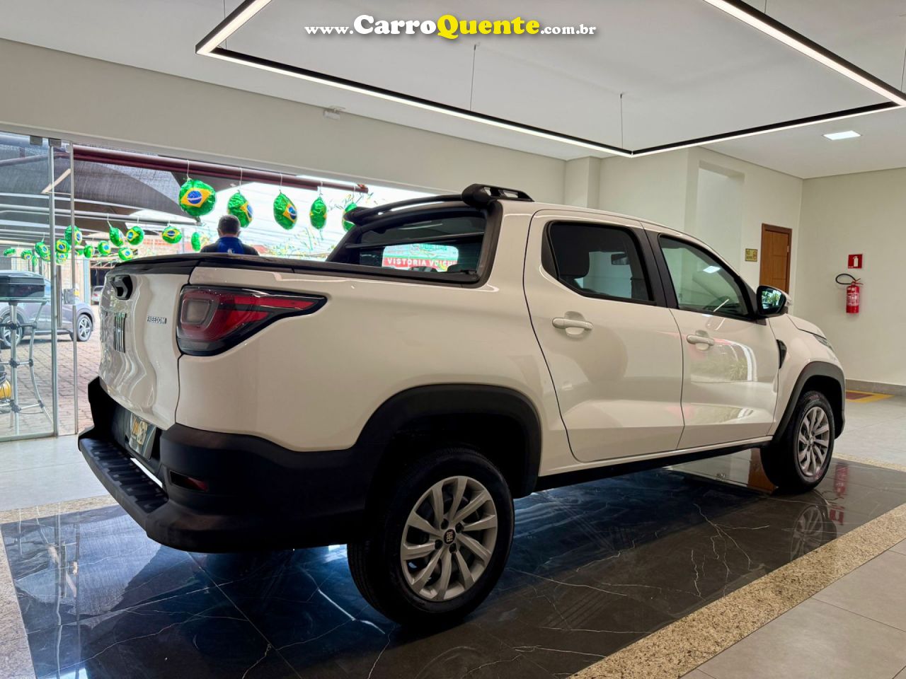 FIAT   STRADA FREEDOM 1.3 FLEX 8V CD   BRANCO 2024 1.3 FLEX - Loja