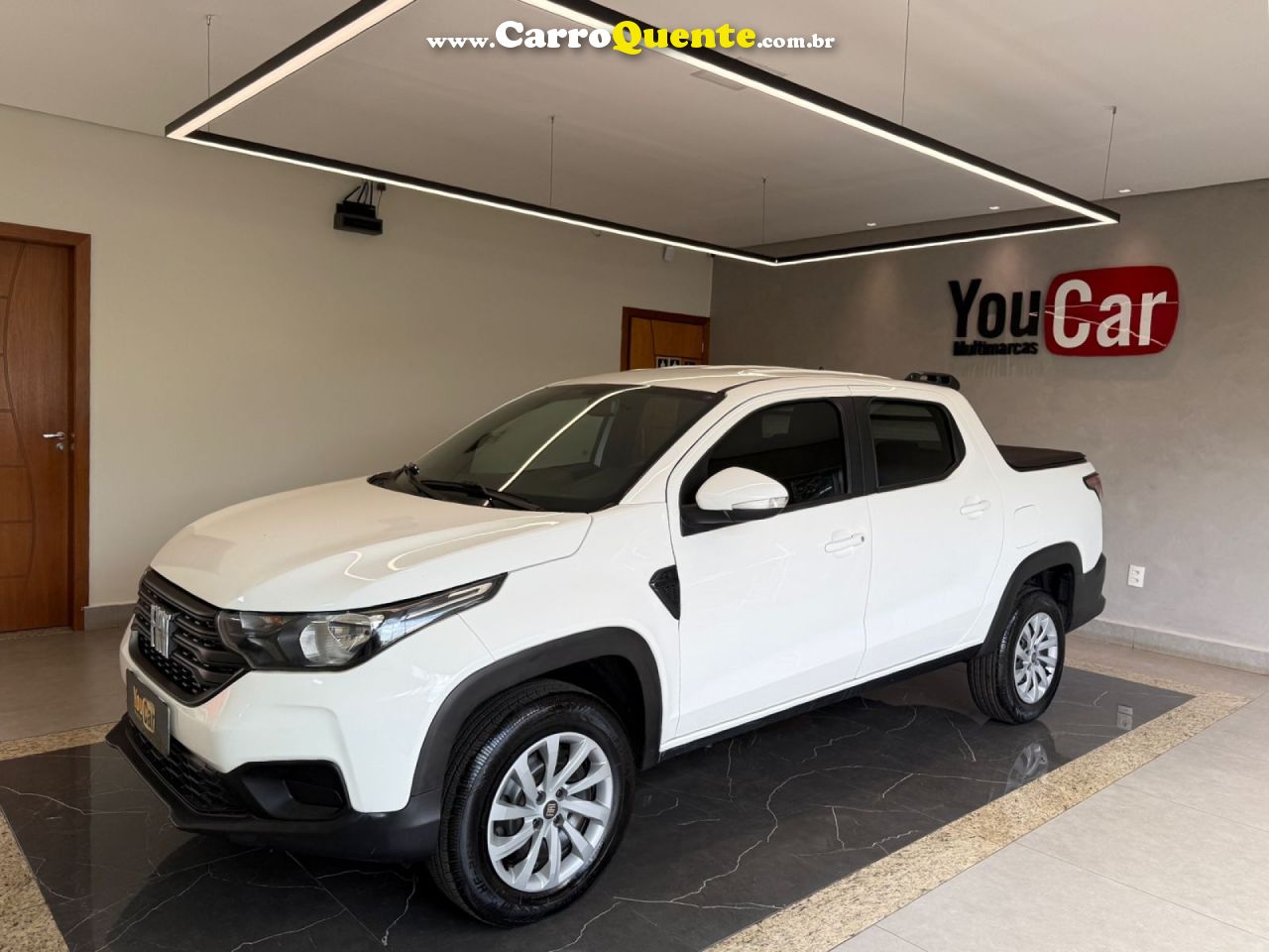 FIAT   STRADA FREEDOM 1.3 FLEX 8V CD   BRANCO 2024 1.3 FLEX - Loja