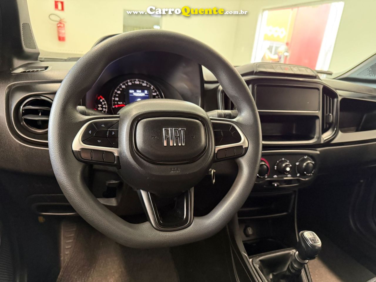 FIAT   STRADA FREEDOM 1.3 FLEX 8V CD   BRANCO 2024 1.3 FLEX - Loja