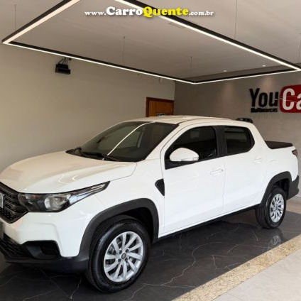 FIAT   STRADA FREEDOM 1.3 FLEX 8V CD   BRANCO 2024 1.3 FLEX
