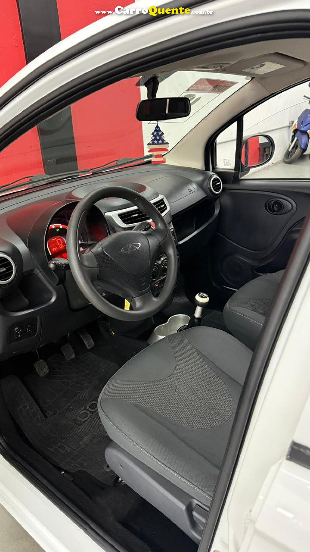 CHERY   QQ 1.0  ACT FL 12V1.0 12V FLEX  5P   BRANCO 2019 1.0 FLEX - Loja