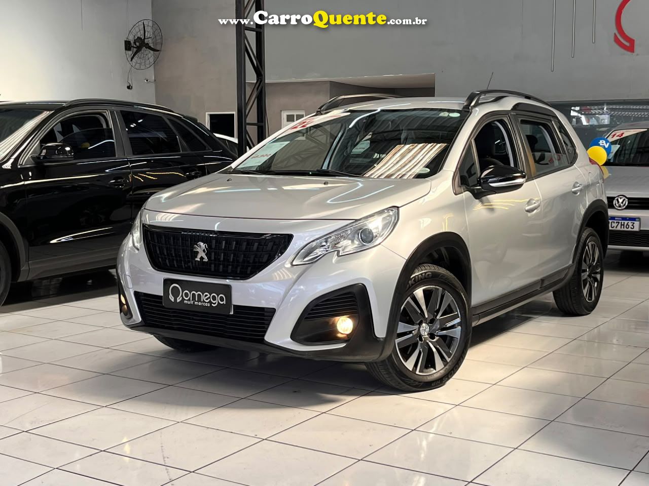 PEUGEOT   2008 ALLURE PACK 1.6 FLEX 16V AUT.   PRATA 2022 1.6 FLEX - Loja