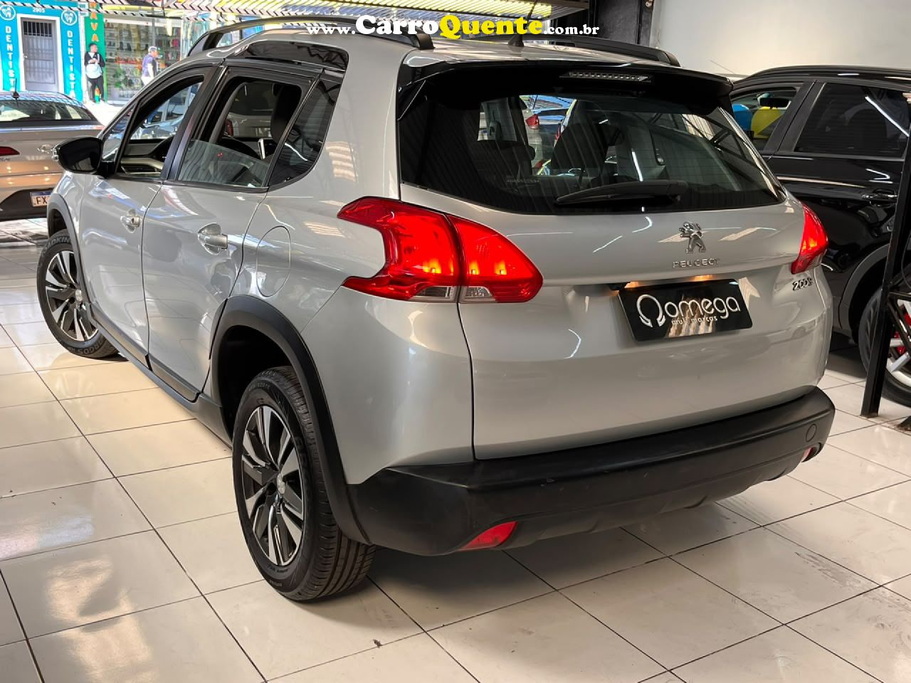 PEUGEOT   2008 ALLURE PACK 1.6 FLEX 16V AUT.   PRATA 2022 1.6 FLEX - Loja