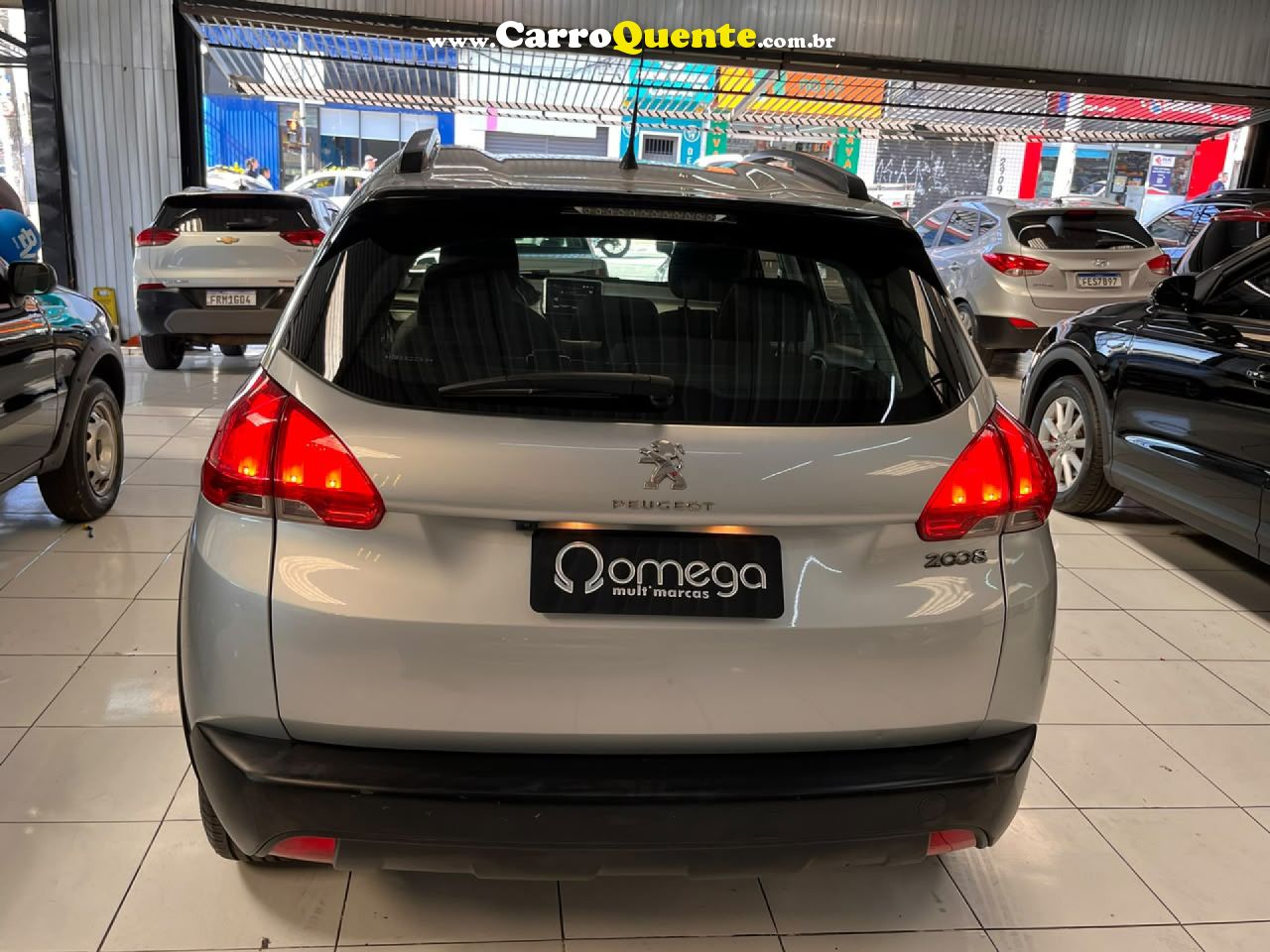 PEUGEOT   2008 ALLURE PACK 1.6 FLEX 16V AUT.   PRATA 2022 1.6 FLEX - Loja