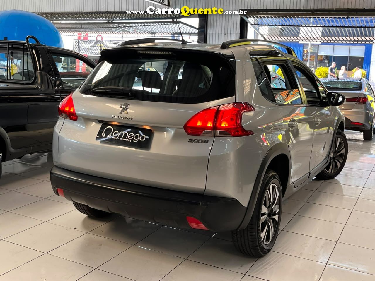 PEUGEOT   2008 ALLURE PACK 1.6 FLEX 16V AUT.   PRATA 2022 1.6 FLEX - Loja