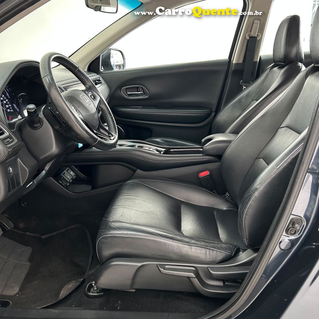 HONDA   HR-V EXL 1.8 FLEXONE 16V 5P AUT.   AZUL 2019 1.8 FLEX - Loja