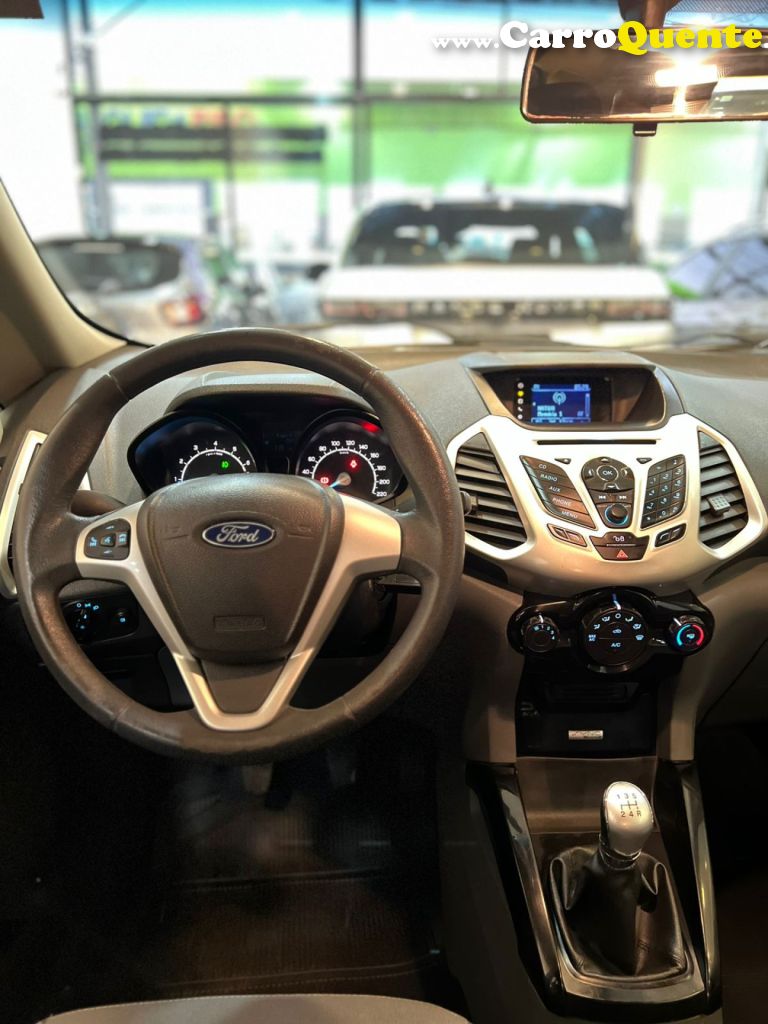 FORD   ECOSPORT FREESTYLE 1.6 16V FLEX 5P   BRANCO 2014 1.6 FLEX - Loja
