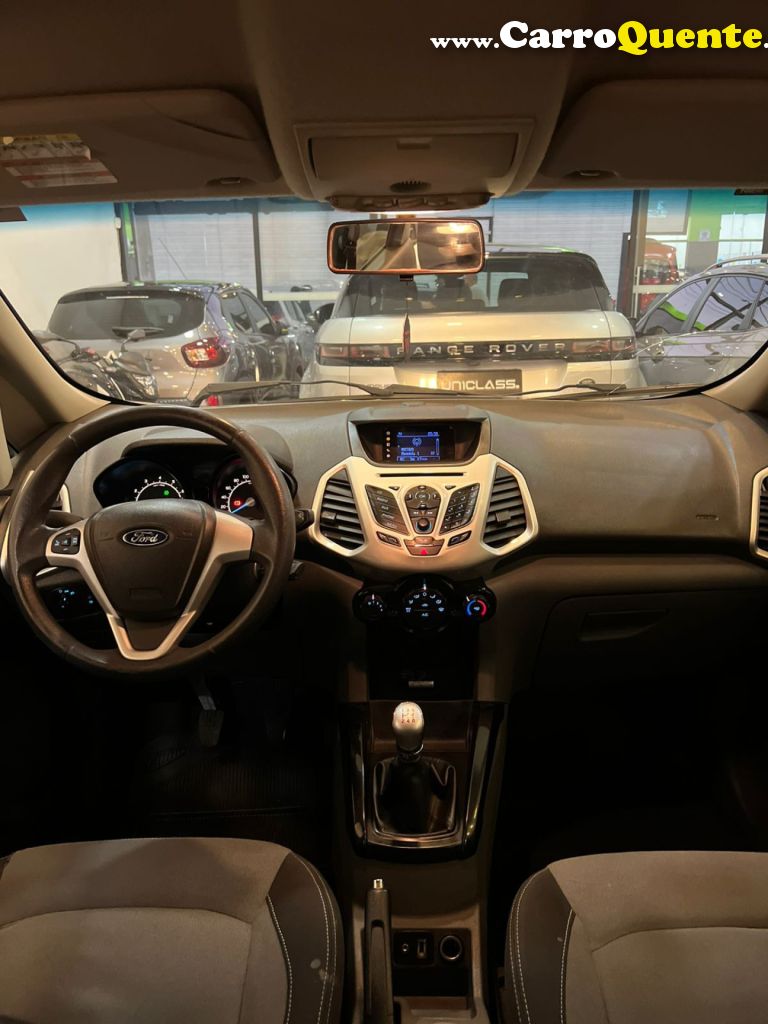 FORD   ECOSPORT FREESTYLE 1.6 16V FLEX 5P   BRANCO 2014 1.6 FLEX - Loja