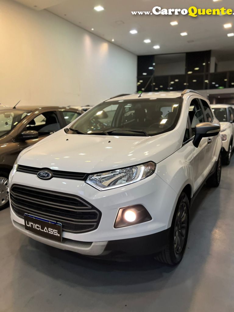 FORD   ECOSPORT FREESTYLE 1.6 16V FLEX 5P   BRANCO 2014 1.6 FLEX - Loja
