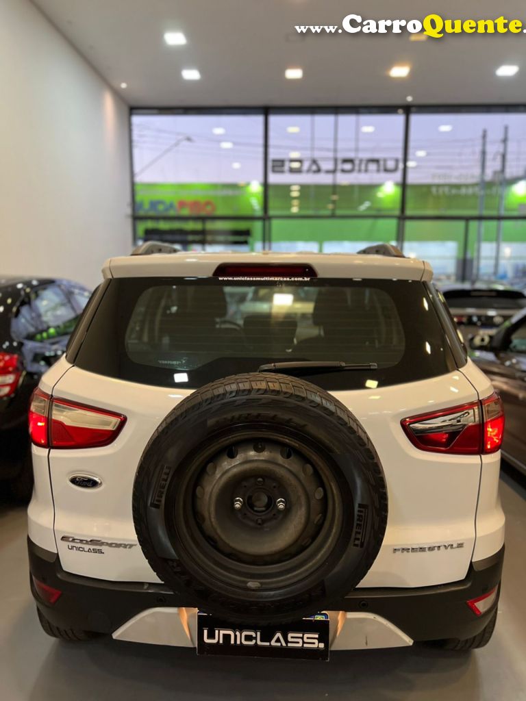 FORD   ECOSPORT FREESTYLE 1.6 16V FLEX 5P   BRANCO 2014 1.6 FLEX - Loja