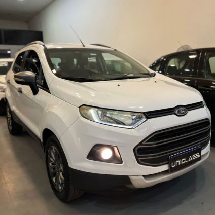 FORD   ECOSPORT FREESTYLE 1.6 16V FLEX 5P   BRANCO 2014 1.6 FLEX