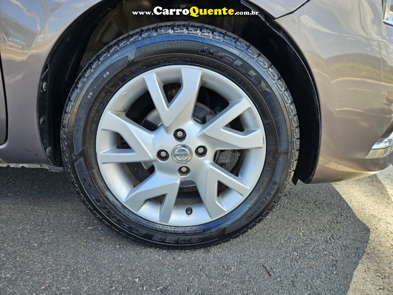 NISSAN   VERSA SL 1.6 16V FLEXSTART 4P AUT.   CINZA 2017 1.6 FLEX - Loja