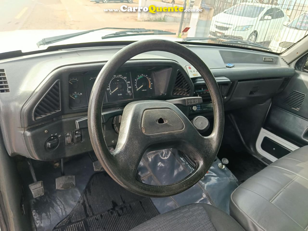FORD   F-4000 TURBO MWM 2P (DIESEL)   BRANCO 1997 X10 GASOLINA - Loja
