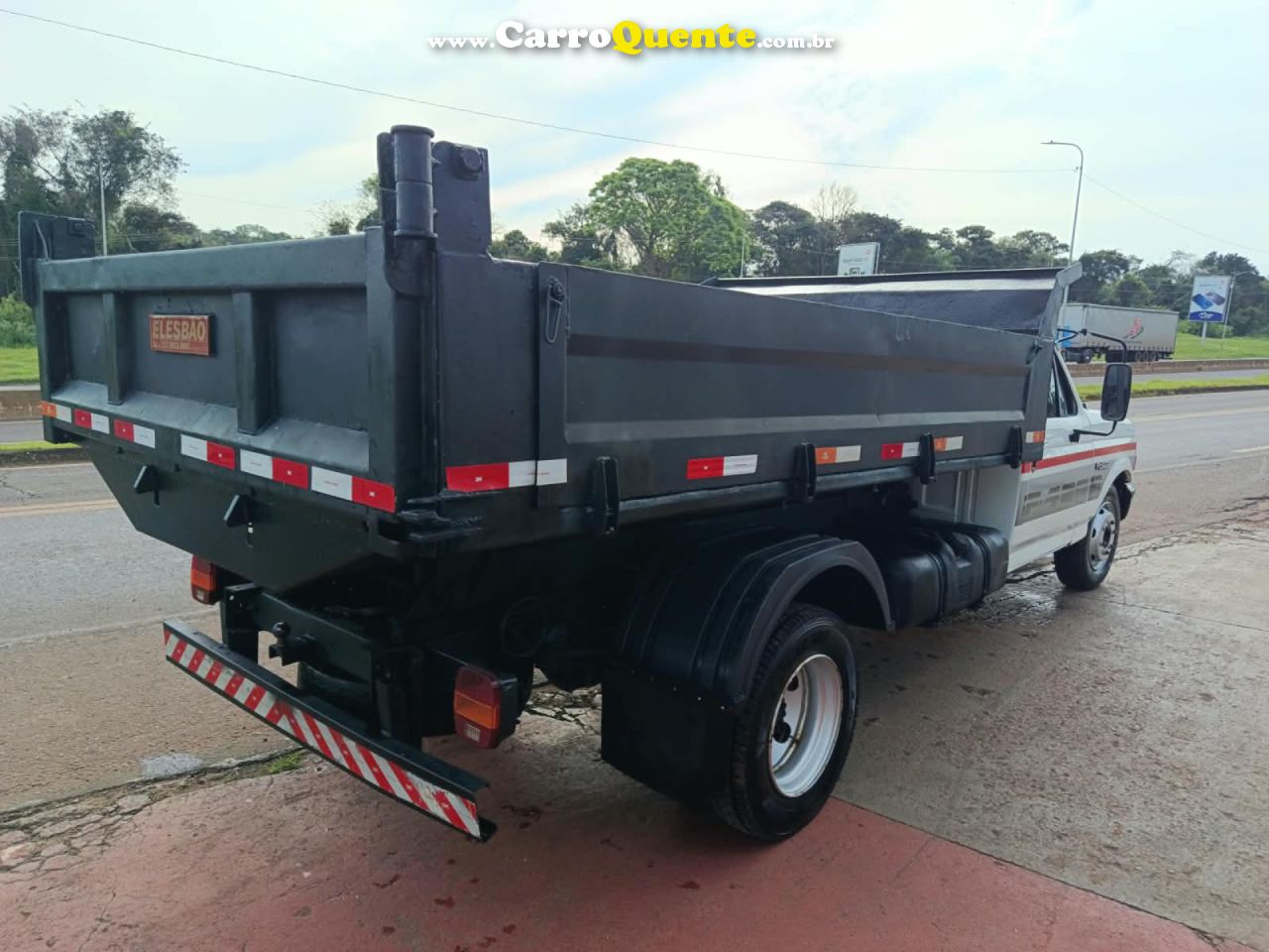 FORD   F-4000 TURBO MWM 2P (DIESEL)   BRANCO 1997 X10 GASOLINA - Loja