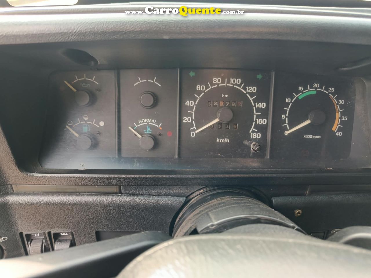 FORD   F-4000 TURBO MWM 2P (DIESEL)   BRANCO 1997 X10 GASOLINA - Loja