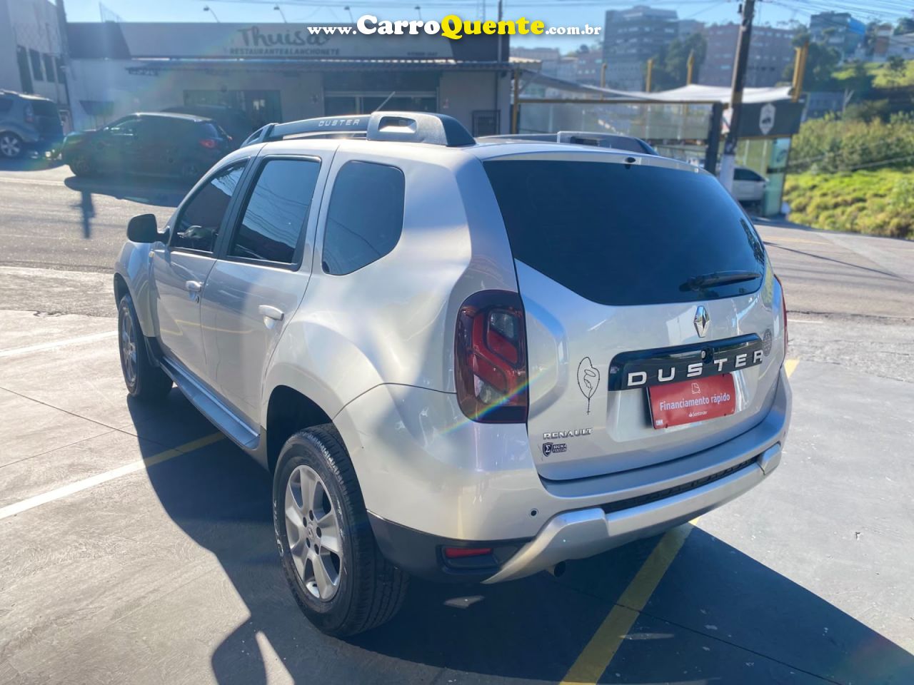 RENAULT   DUSTER DYNAMIQUE 1.6 FLEX 16V AUT.   PRATA 2020 1.6 FLEX - Loja