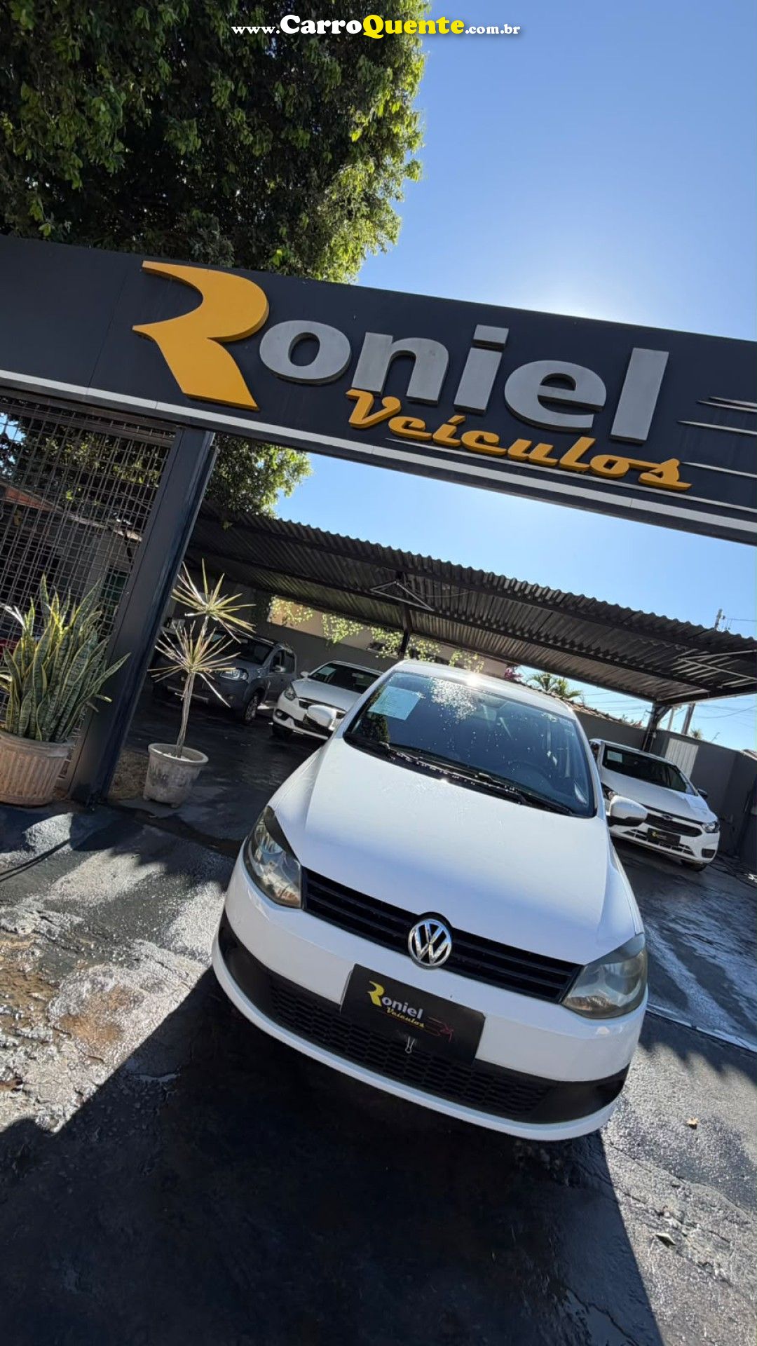 VOLKSWAGEN   FOX PRIMEHIGLI. 1.6 TOTAL FLEX 8V 5P   BRANCO 2014 1.6 FLEX - Loja