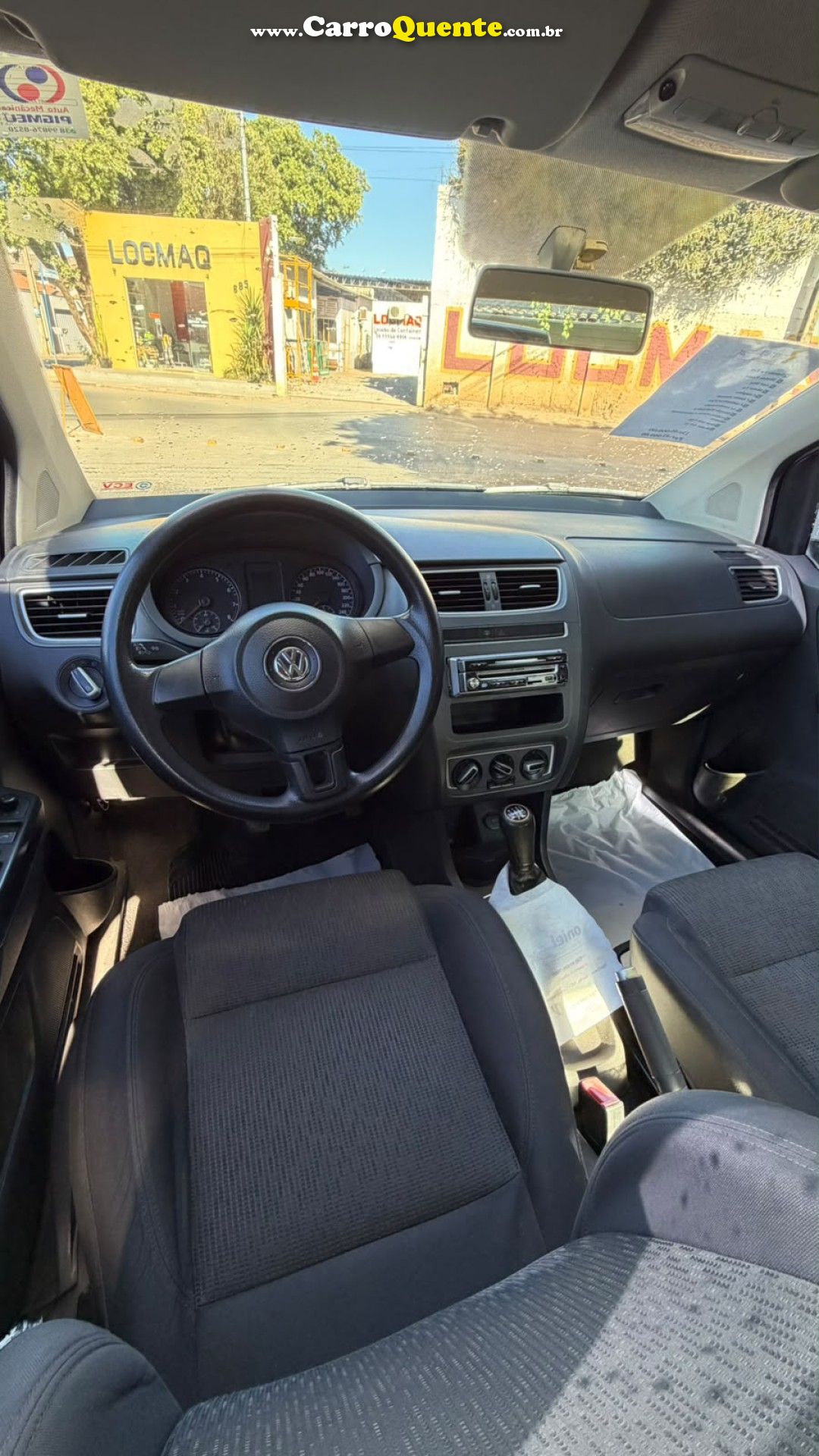 VOLKSWAGEN   FOX PRIMEHIGLI. 1.6 TOTAL FLEX 8V 5P   BRANCO 2014 1.6 FLEX - Loja