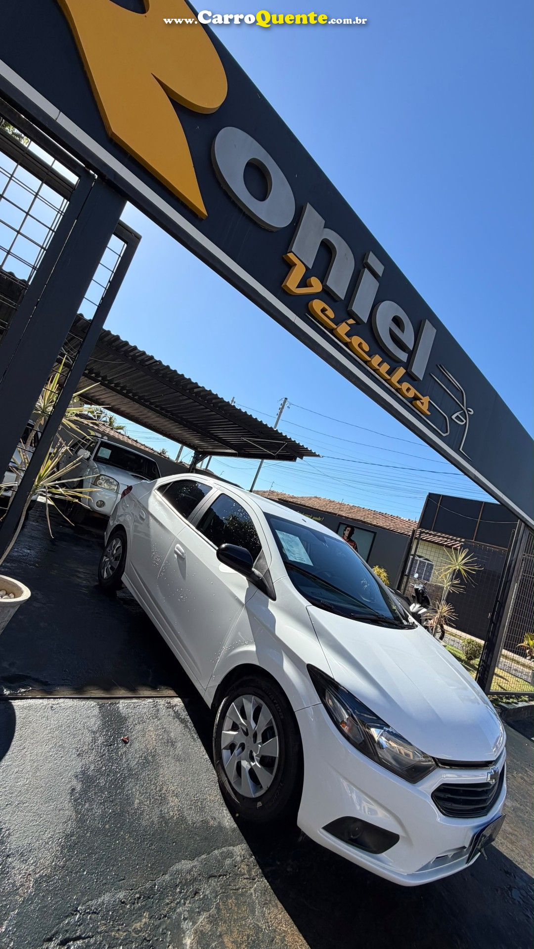 CHEVROLET   ONIX SEDAN PLUS LT 1.0 12V TB FLEX MEC.   BRANCO 2021 1.0 FLEX - Loja