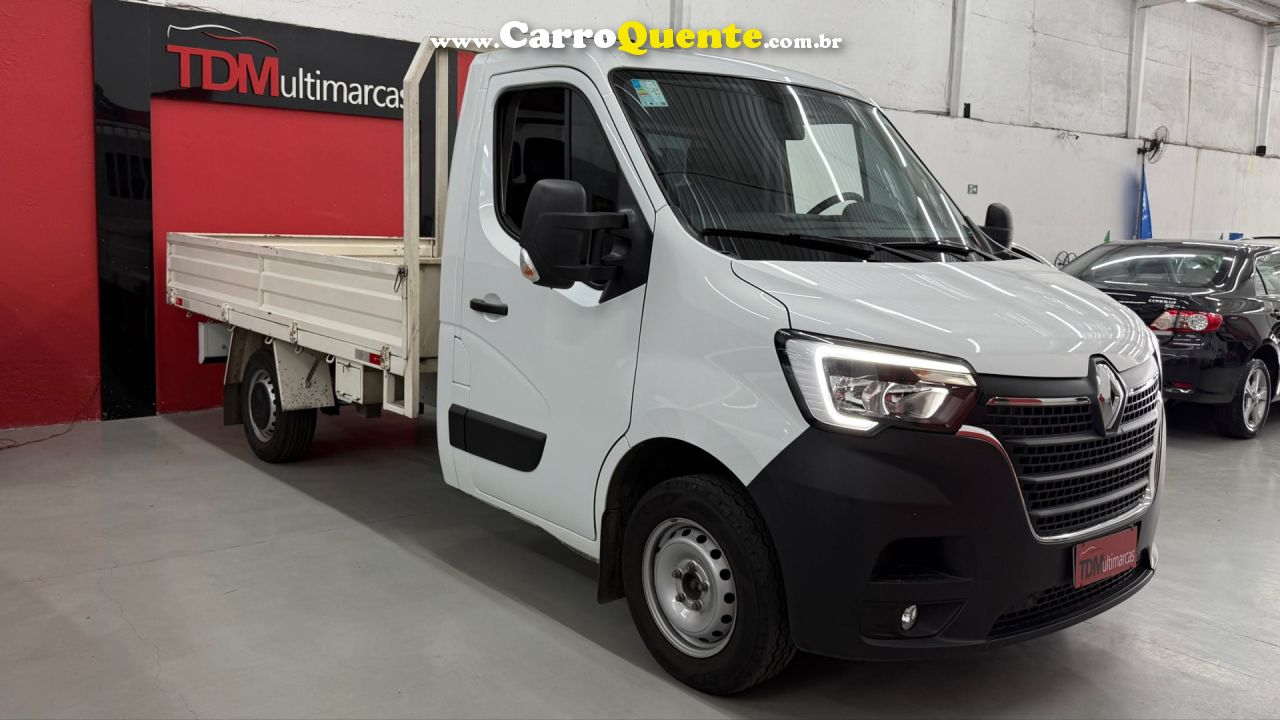 RENAULT   MASTER 2.3 DCI CHASSI 16V DIESEL   BRANCO 2023 2.3 DIESEL - Loja