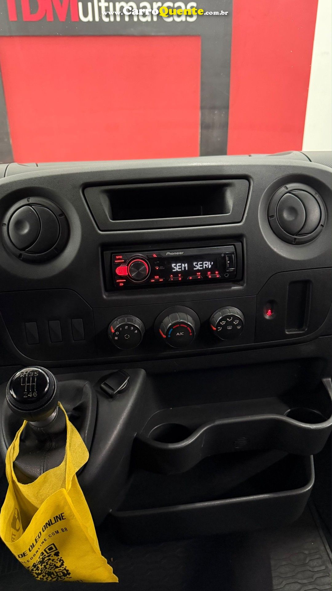 RENAULT   MASTER 2.3 DCI CHASSI 16V DIESEL   BRANCO 2023 2.3 DIESEL - Loja