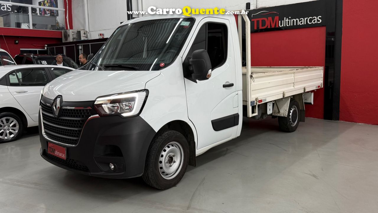 RENAULT   MASTER 2.3 DCI CHASSI 16V DIESEL   BRANCO 2023 2.3 DIESEL - Loja