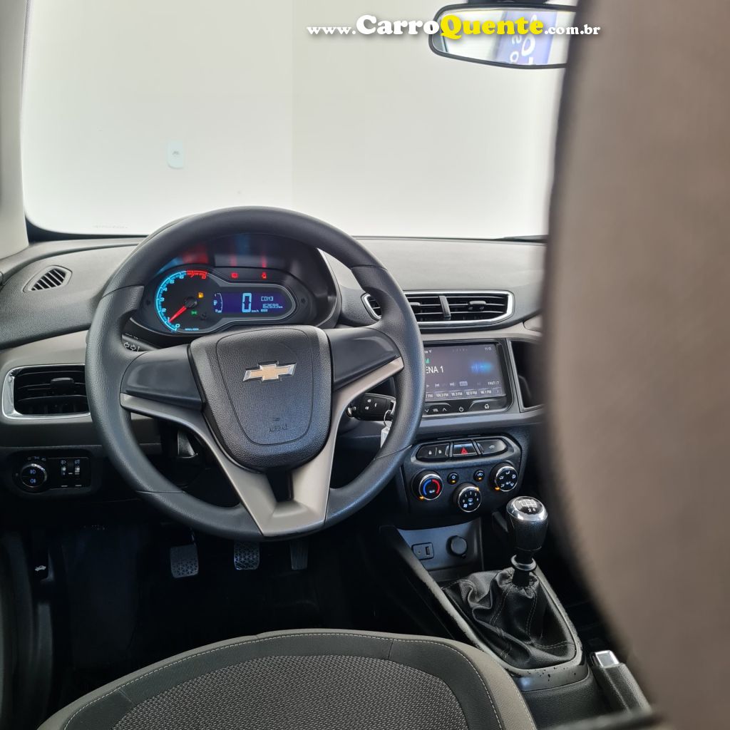 CHEVROLET   PRISMA SED. LT 1.4 8V FLEXPOWER 4P   PRETO 2014 1.4 FLEX - Loja