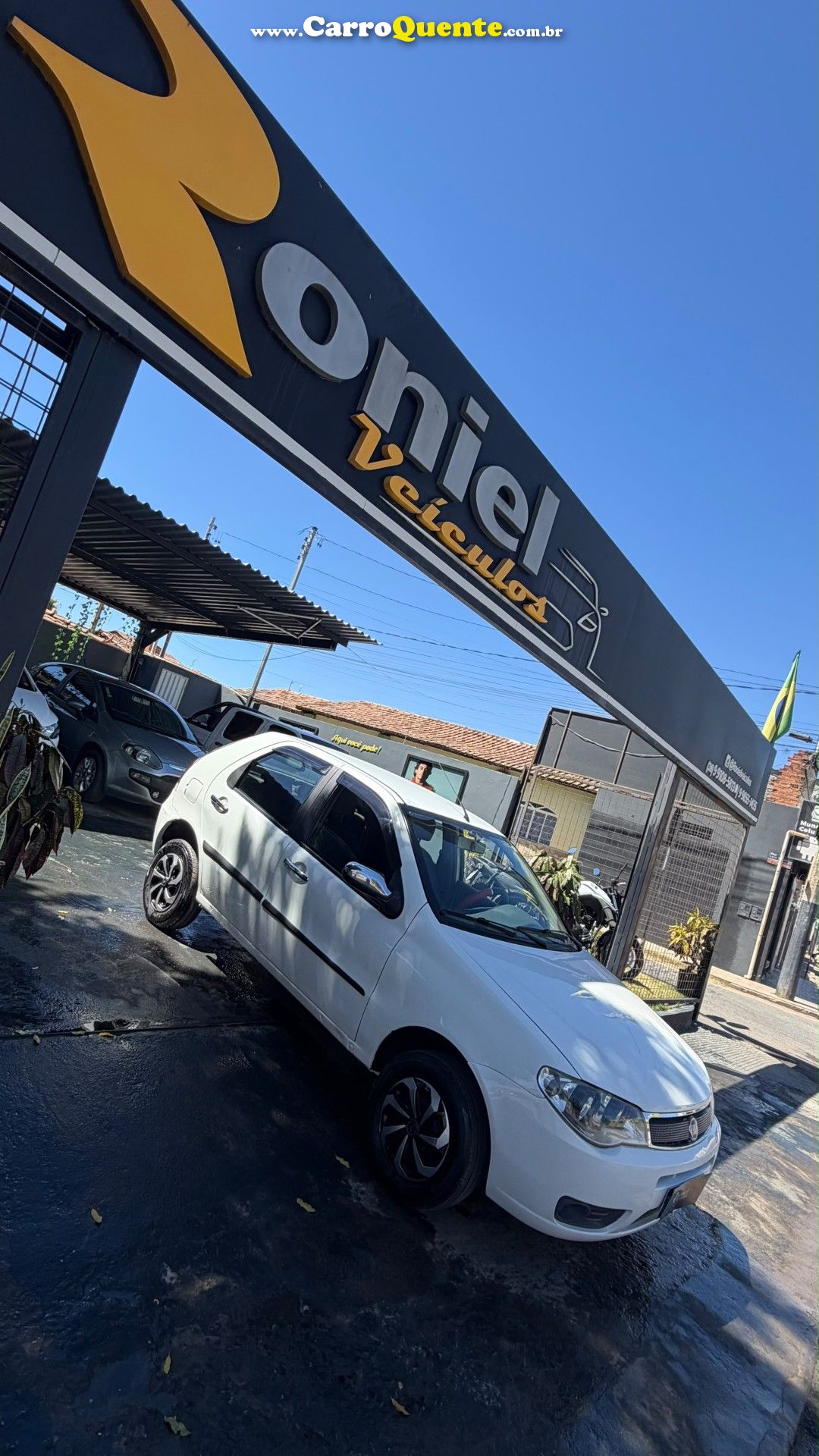 FIAT   PALIO 1.0 ECONOMY FIRE FLEX 8V 4P   BRANCO 2010 1.0 FLEX - Loja