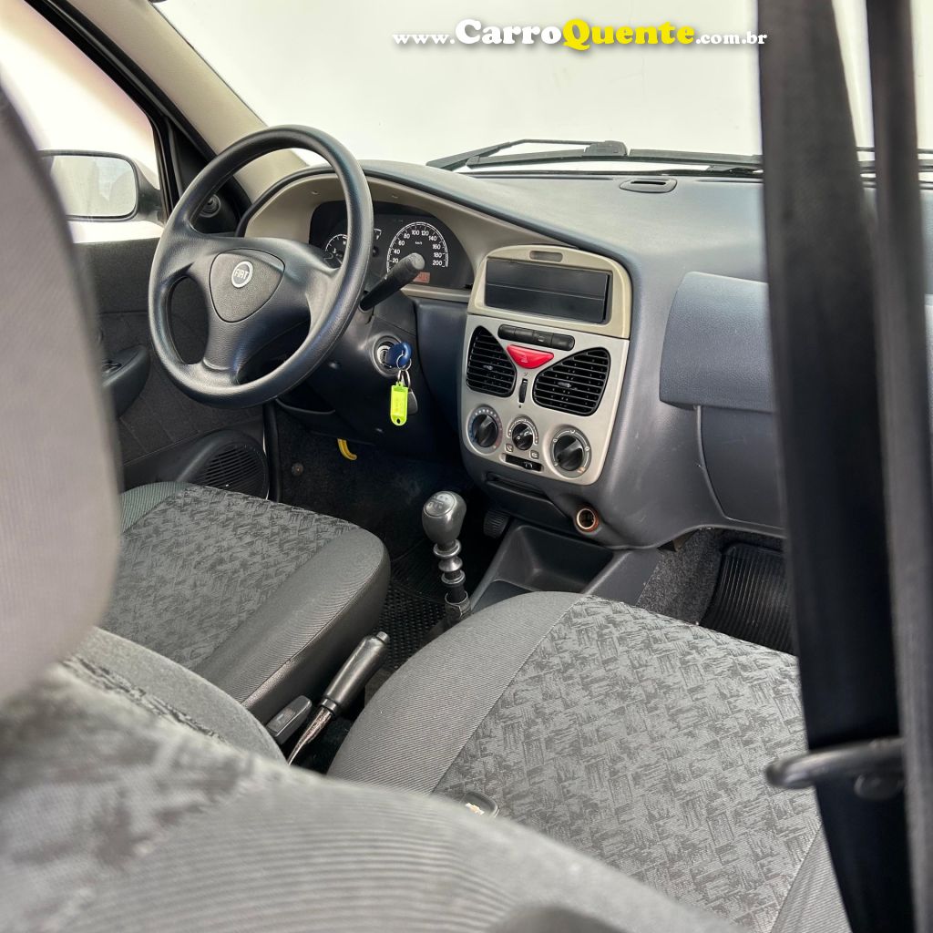 FIAT   SIENA 1.0 EX 1.0 MPI FIRE FIRE FLEX 8V   PRATA 2008 1.0 FLEX - Loja