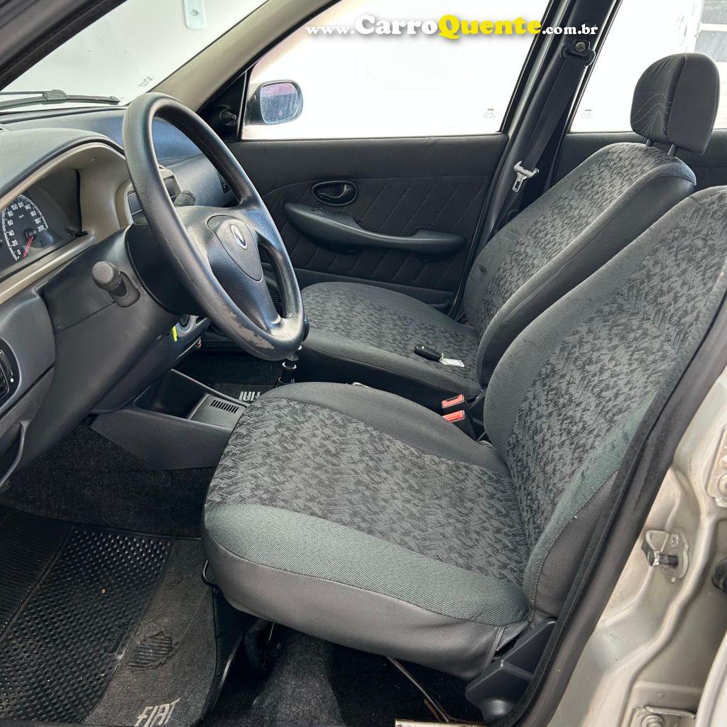 FIAT   SIENA 1.0 EX 1.0 MPI FIRE FIRE FLEX 8V   PRATA 2008 1.0 FLEX - Loja