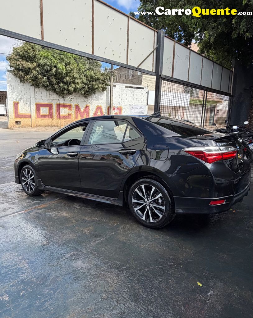 TOYOTA   COROLLA XRS 2.0 FLEX 16V AUT.   PRETO 2018 2.0 FLEX - Loja