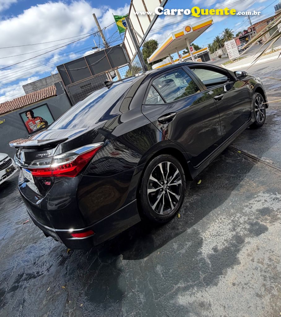 TOYOTA   COROLLA XRS 2.0 FLEX 16V AUT.   PRETO 2018 2.0 FLEX - Loja
