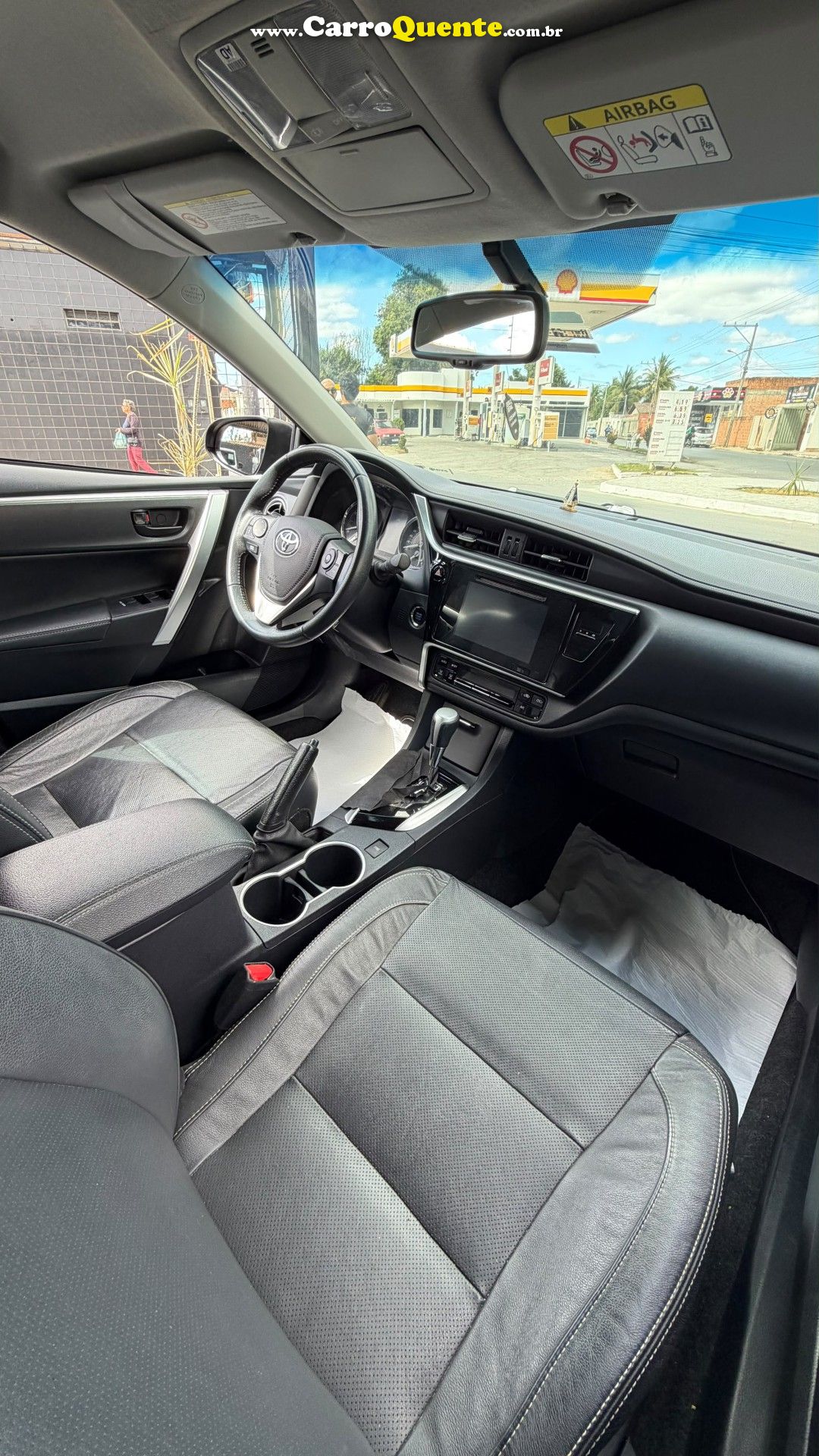 TOYOTA   COROLLA XRS 2.0 FLEX 16V AUT.   PRETO 2018 2.0 FLEX - Loja