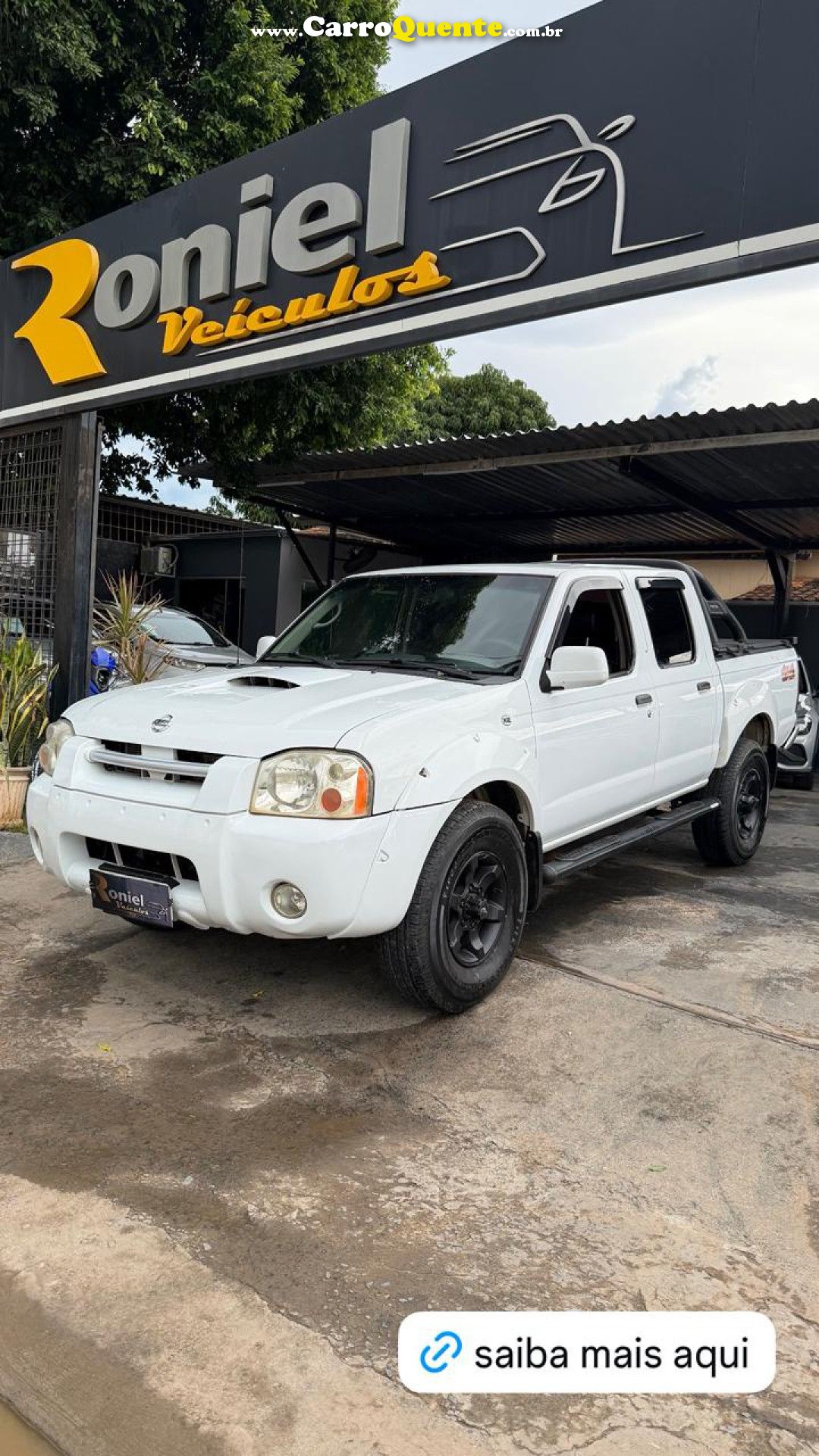 NISSAN   FRONTIER XE XE TIT. CD 4X4 2.8 TDI DIES   BRANCO 2008 2.8 GASOLINA - Loja